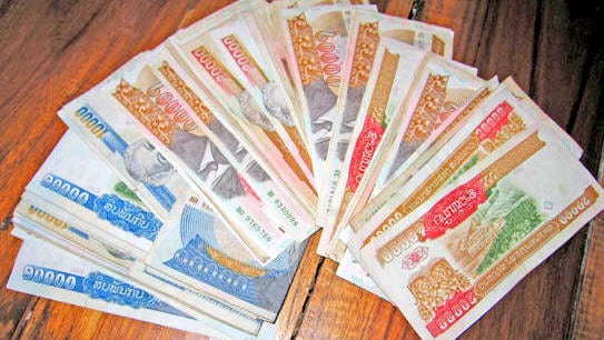 Informations sur la monnaie et le taux de change au Laos