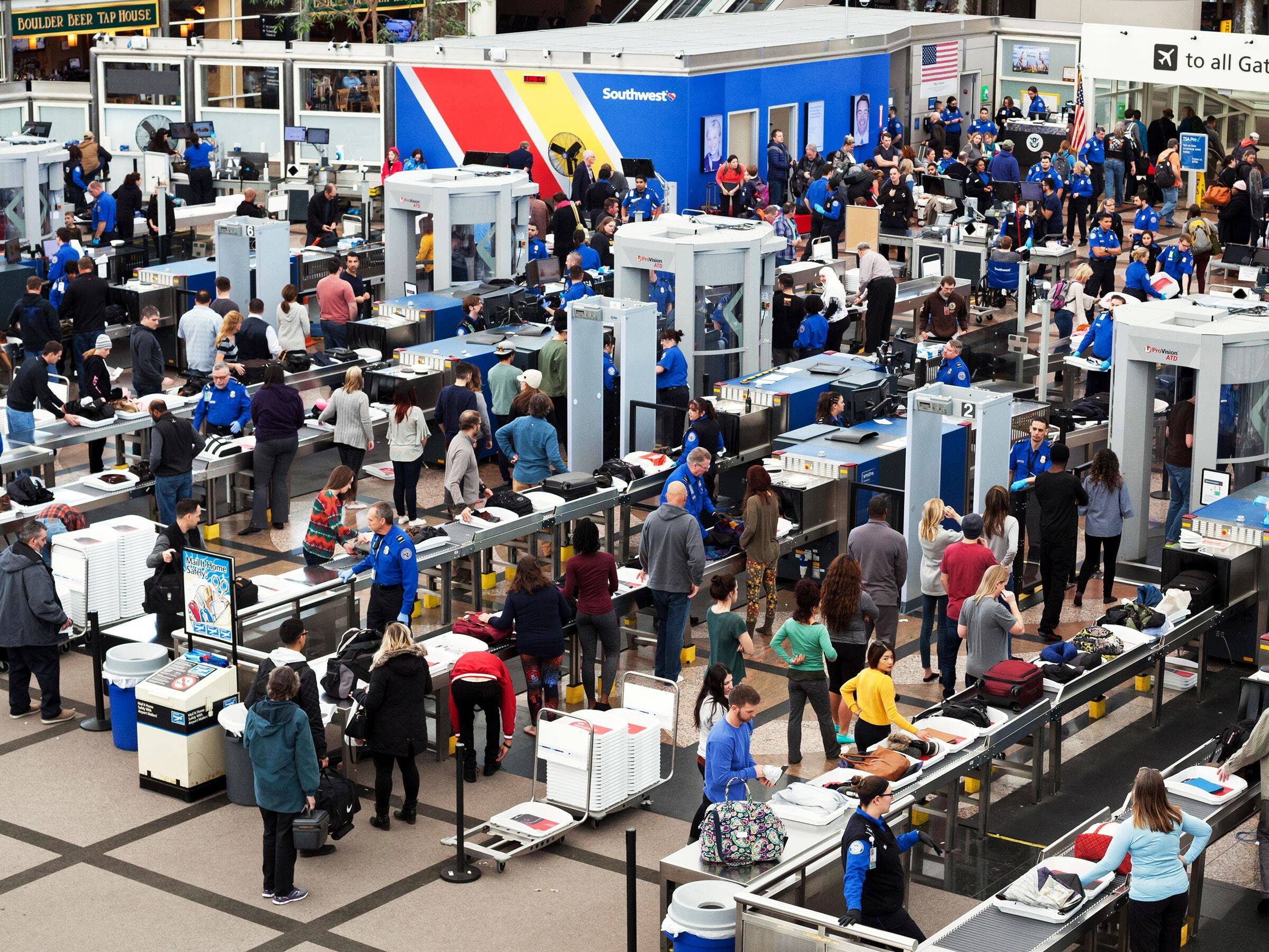 aéroport  sécurité